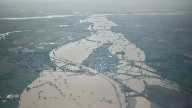 Flooding in Upton