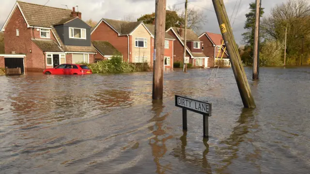 Flooding in Fishlake