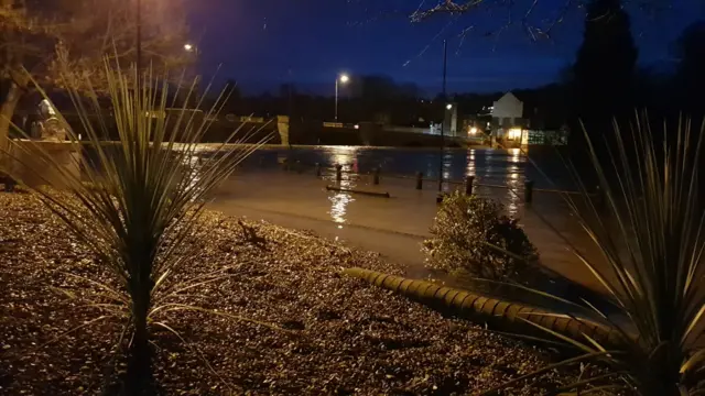 Flooding in Bridgnorth