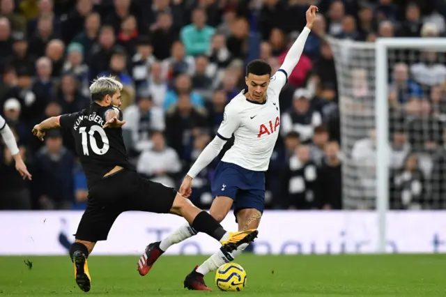 Tottenham v Man City