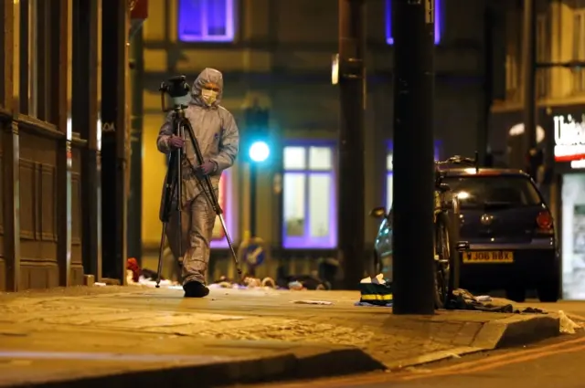 Forensic at Streatham incident