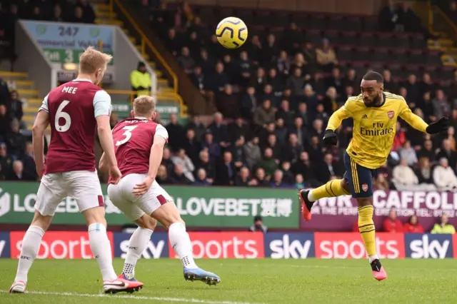 Burnley v Arsenal