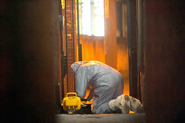 Forensic at Streatham incident