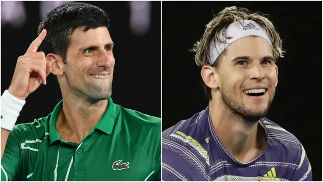 Djokovic and Thiem