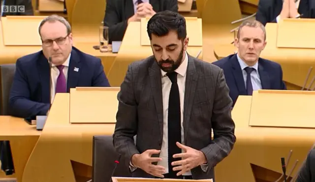 Justice Secretary Humza Yousaf