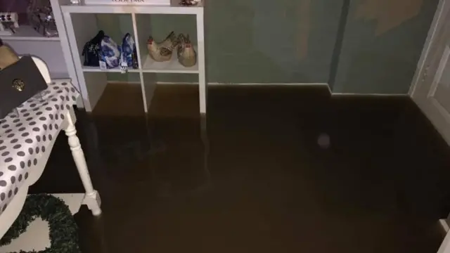 The flooding