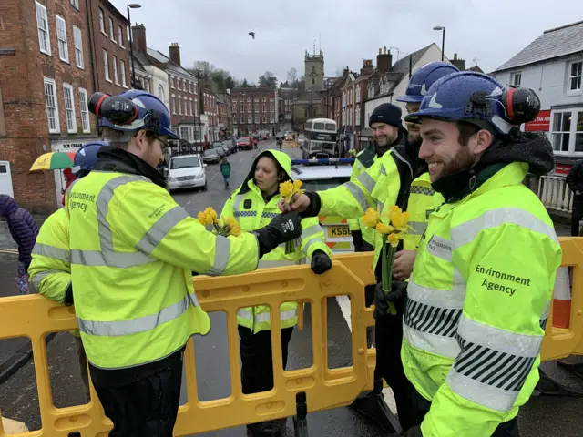 Environment Agency staff