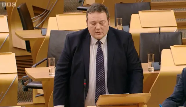 Tory MSP Jamie Halcro Johnston