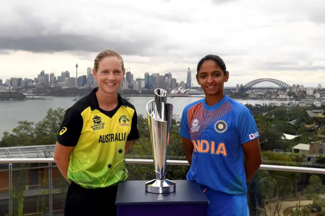 Captains Meg Lanning and Harmanpreet Kaur