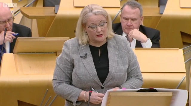 Equalities Minister Christina McKelvie