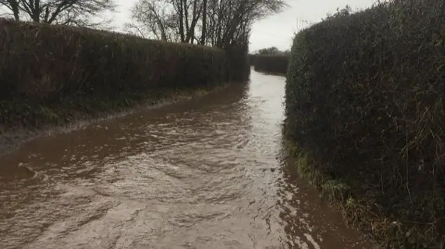 C1098 between Madley and Bridge Sollars