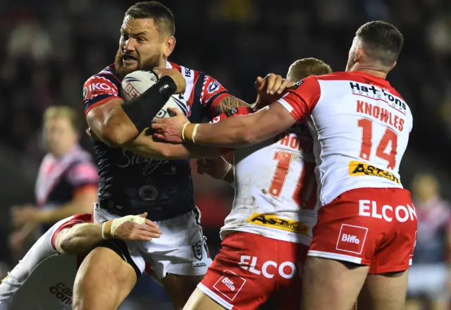 St Helens v Sydney Roosters