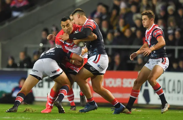 St Helens v Sydney Roosters