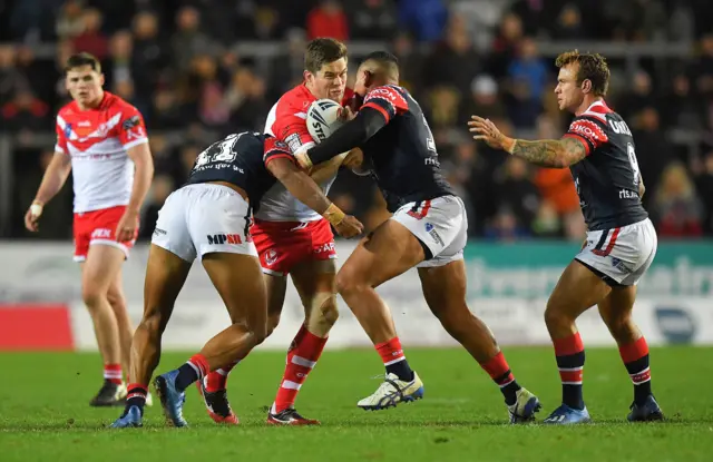 St Helens v Sydney Roosters