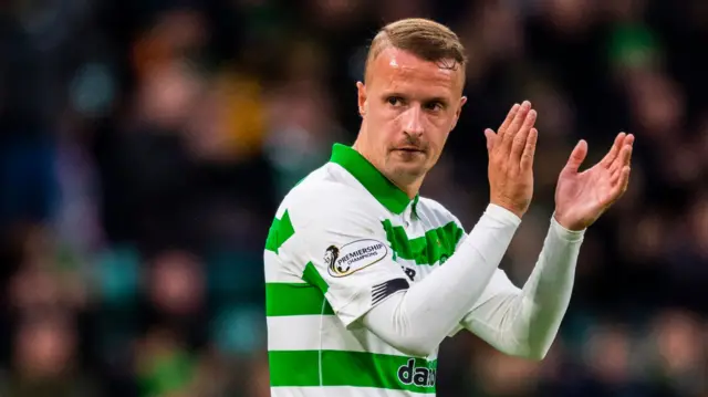 Celtic striker Leigh Griffiths