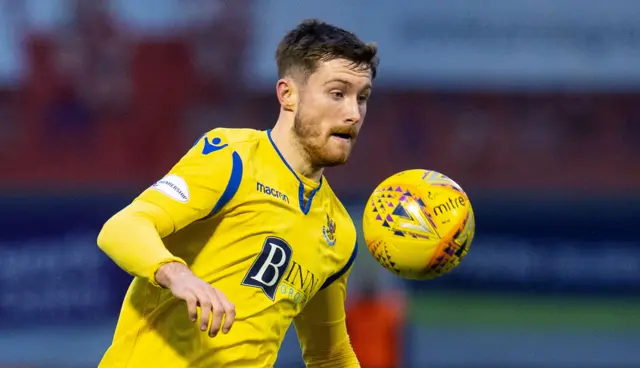 St Johnstone full-back Anthony Ralston