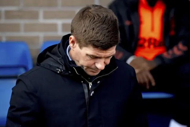 Rangers manager Steven Gerrard