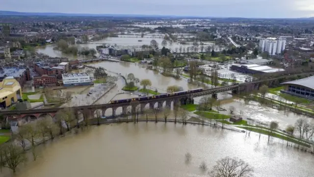 Flooding in Worcester last week