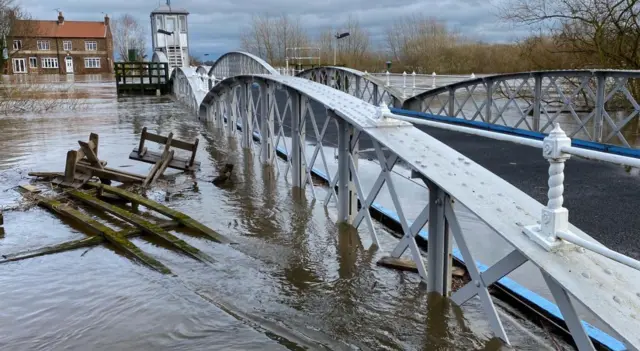 Cawood swing bridge