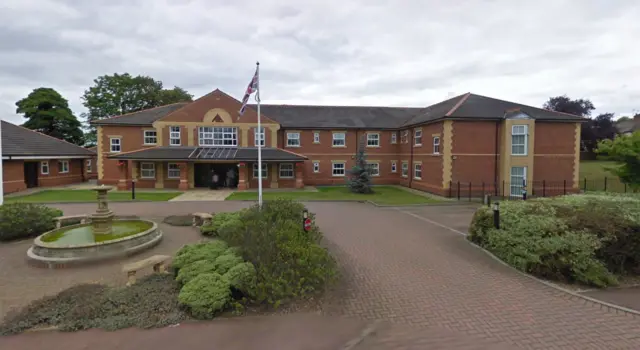 Enderby Grange care home in Sparsis Gardens, Narborough