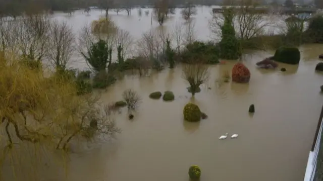 Flooding in Shrewsbury