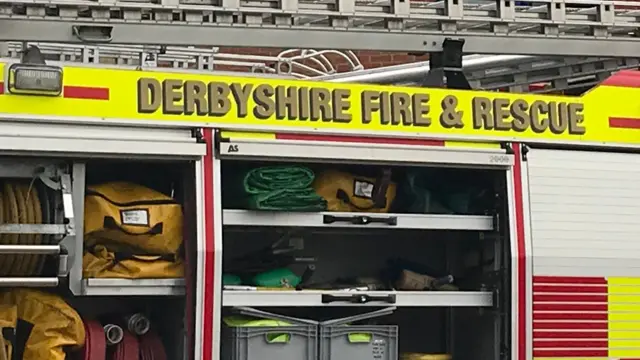 Derbyshire fire engine