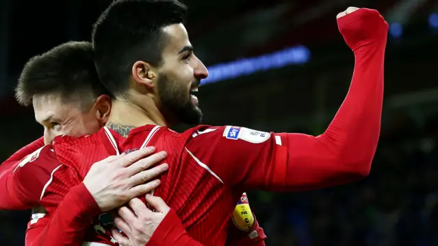 Nottm Forest celebrate