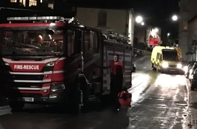 Fire service in Ironbridge