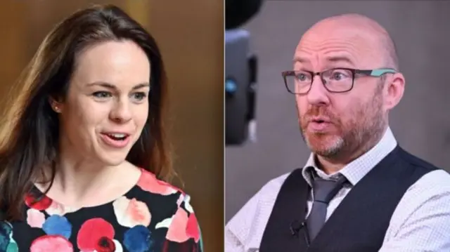 Kate Forbes and Patrick Harvie