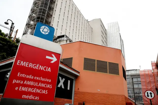 The first case of coronavirus in Brazil was detected in Sao Paulo, Brazil,