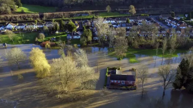 Flooding in Bewdley