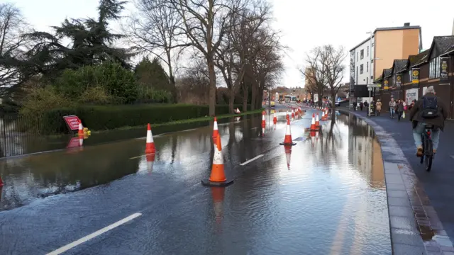 Flooded New Road