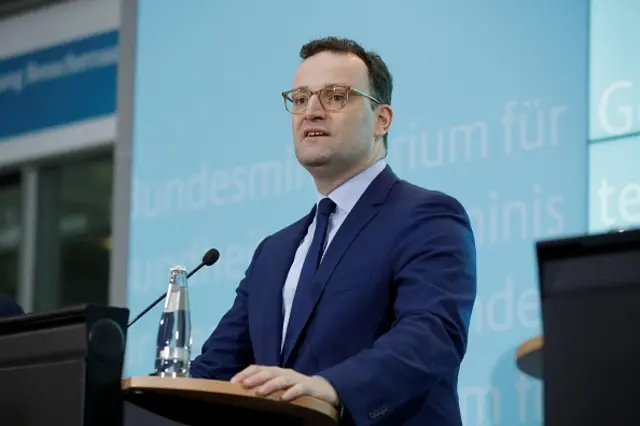 German Health Minister Jens Spahn