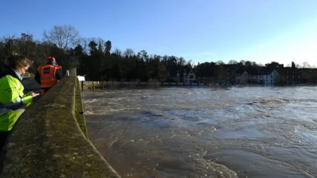 River level in Bewdley