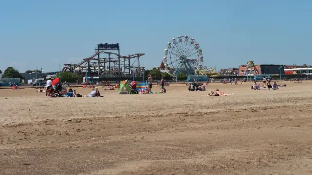 skegness  beach