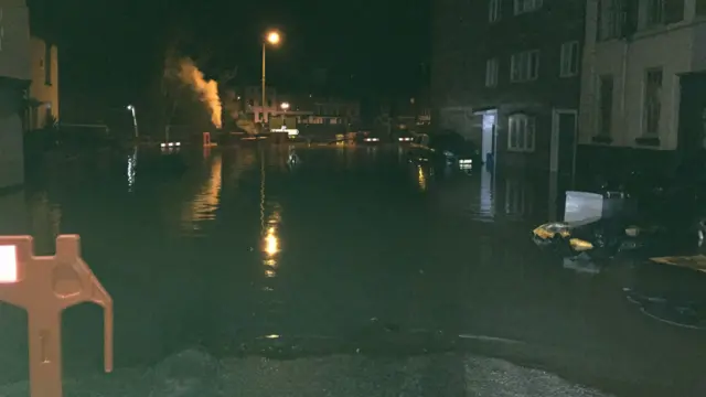 Flooding in Bewdley