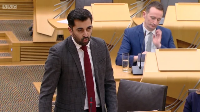 Justice Secretary Humza Yousaf