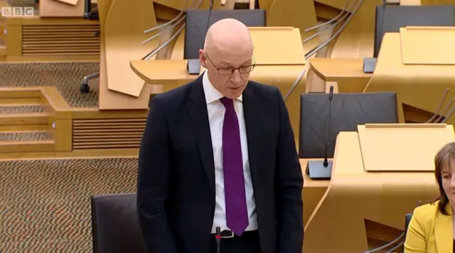 Education Secretary John Swinney