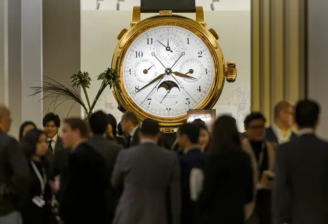 Geneva hosts a professional watch-making fair every year