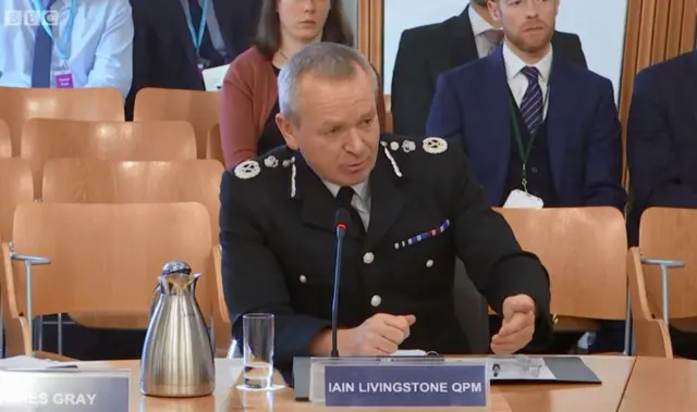 Chief Constable Iain Livingstone