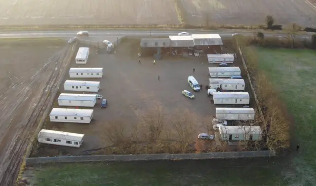 Storage yard Sutton Bonington