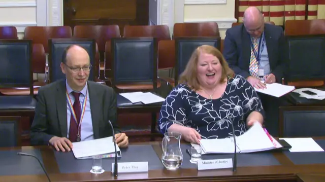 Peter May and Naomi Long