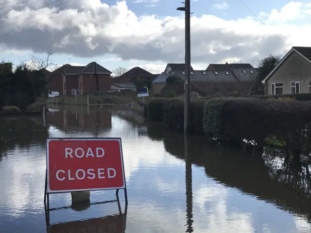 Flooding in Snaith