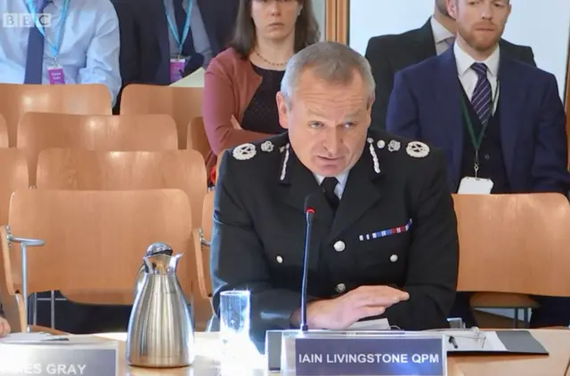 Chief Constable Iain Livingstone