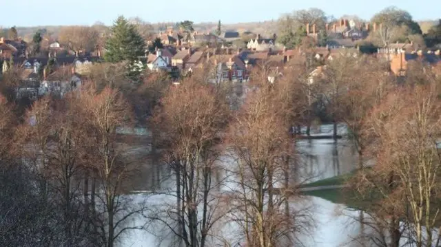 Flooding in Shrewsbury