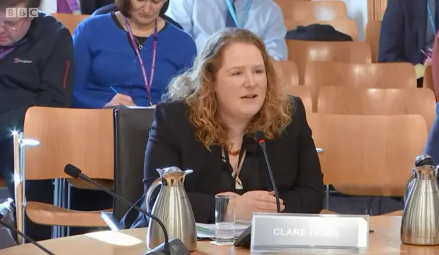 Claire Hicks from the Scottish government