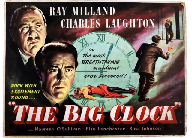 The Big Clock poster