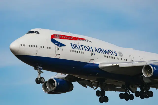 British Airways Boeing 747-400