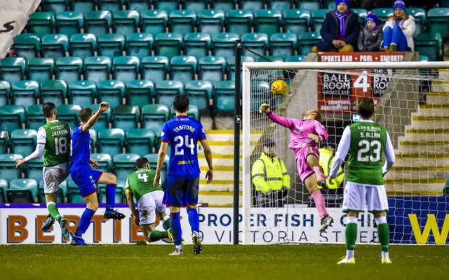 Hibernian goal