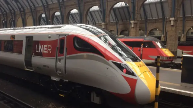 Train at Kings Cross